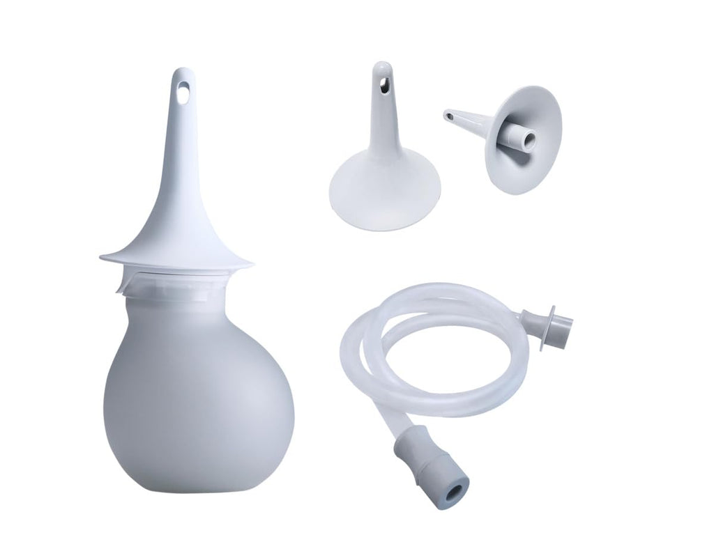 Low-Volume Enema Irrigation System with Water Bulb, Extension Tube, and 5 Rectal Cones W282105