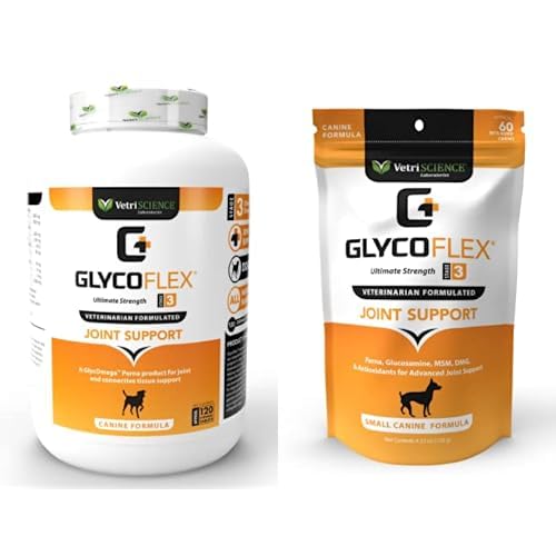 120 Tablets & 60 Chews Hip & Joint Support for Dogs Q4062