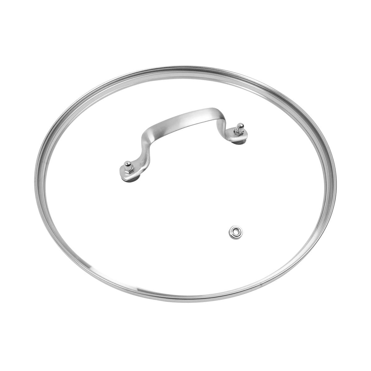 10" Tempered Glass Pan Lid with Steam Vent H378