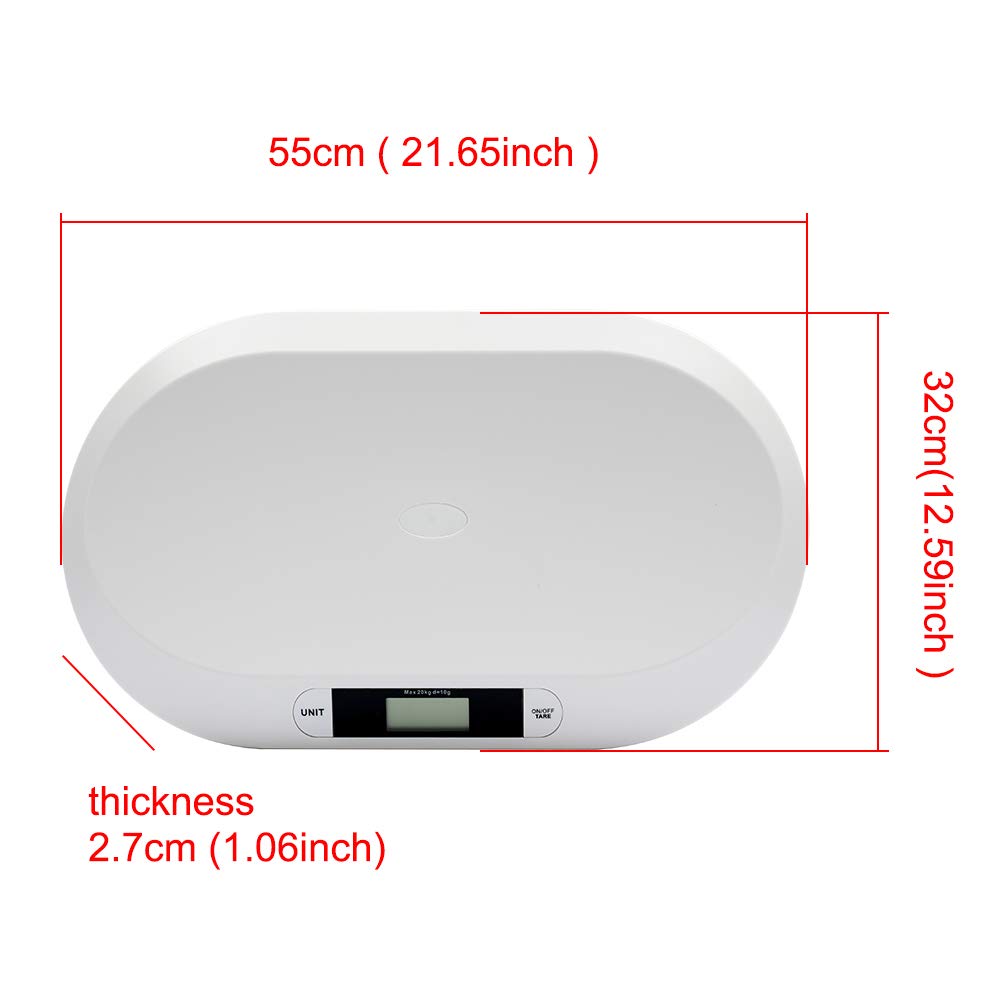 High Precision Digital Baby Scale with LCD Display O670466