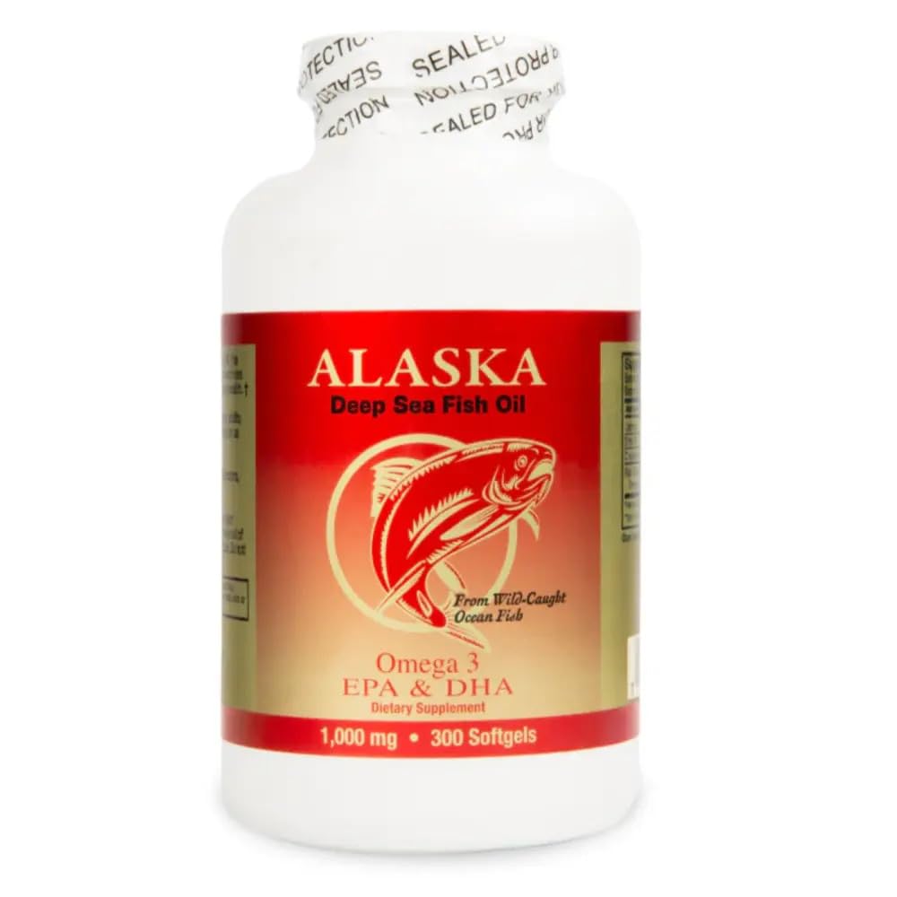 Omega 3 Fish Oil 1000mg 300 Softgels Q24788