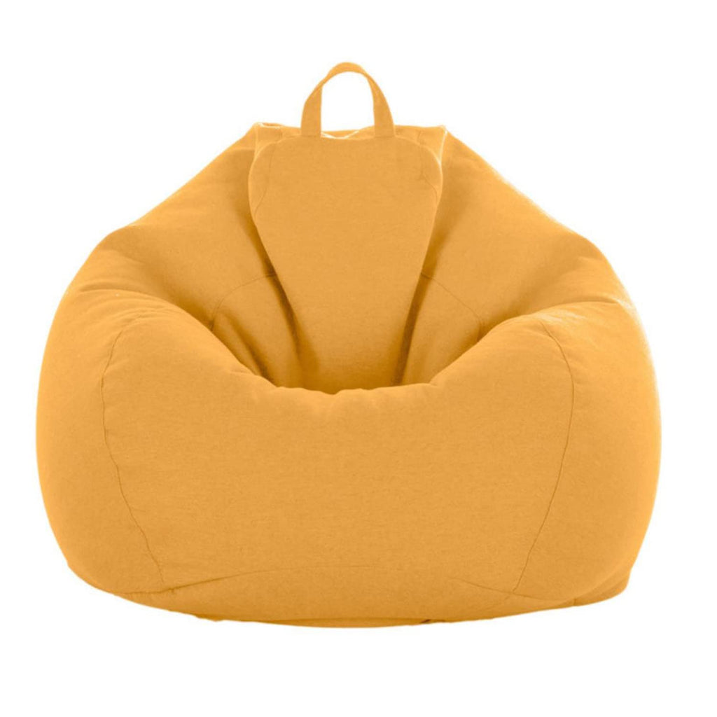 Yellow Bean Bag Chair Cover 70x80cm Y46161