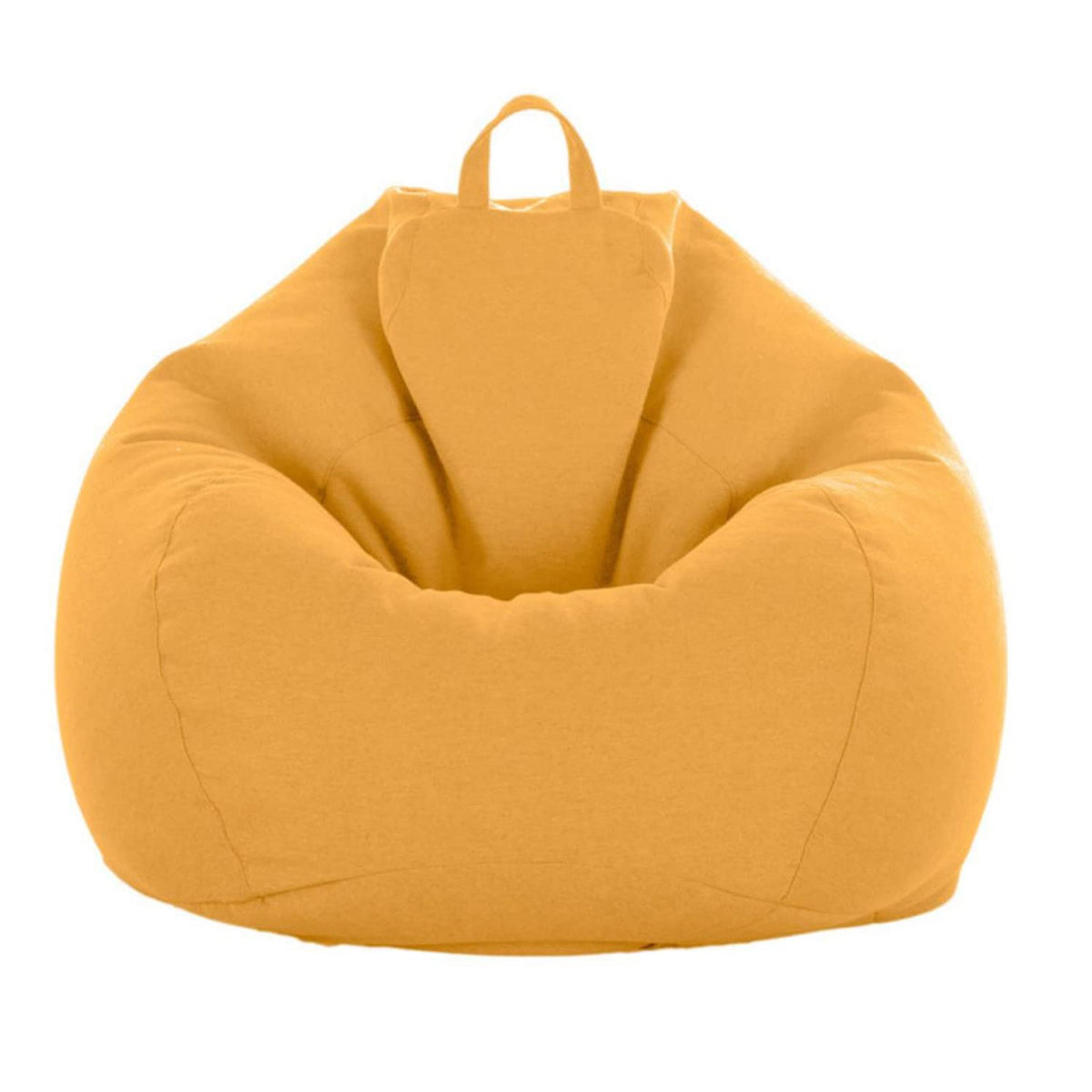Yellow Bean Bag Chair Cover 70x80cm Y46161