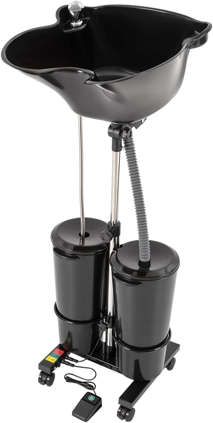 Portable Salon Shampoo Bowl with Electric Pump Y30523