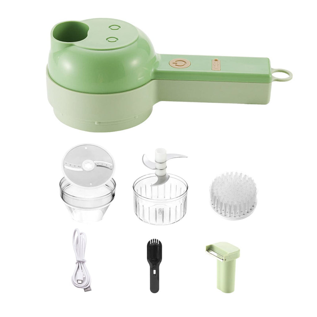 4 In 1 Cordless Electric Vegetable Cutter V347