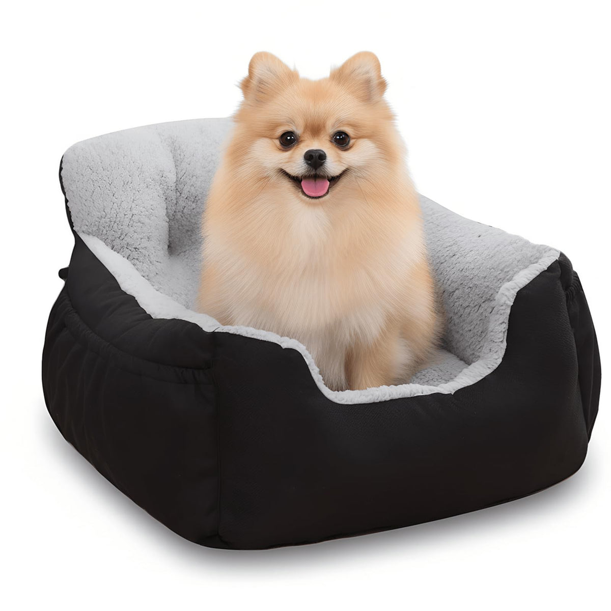 Washable Dog Car Seat with Storage Pockets T906047