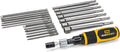 20 Pc 1/4" Drive Torque Screwdriver Set W609
