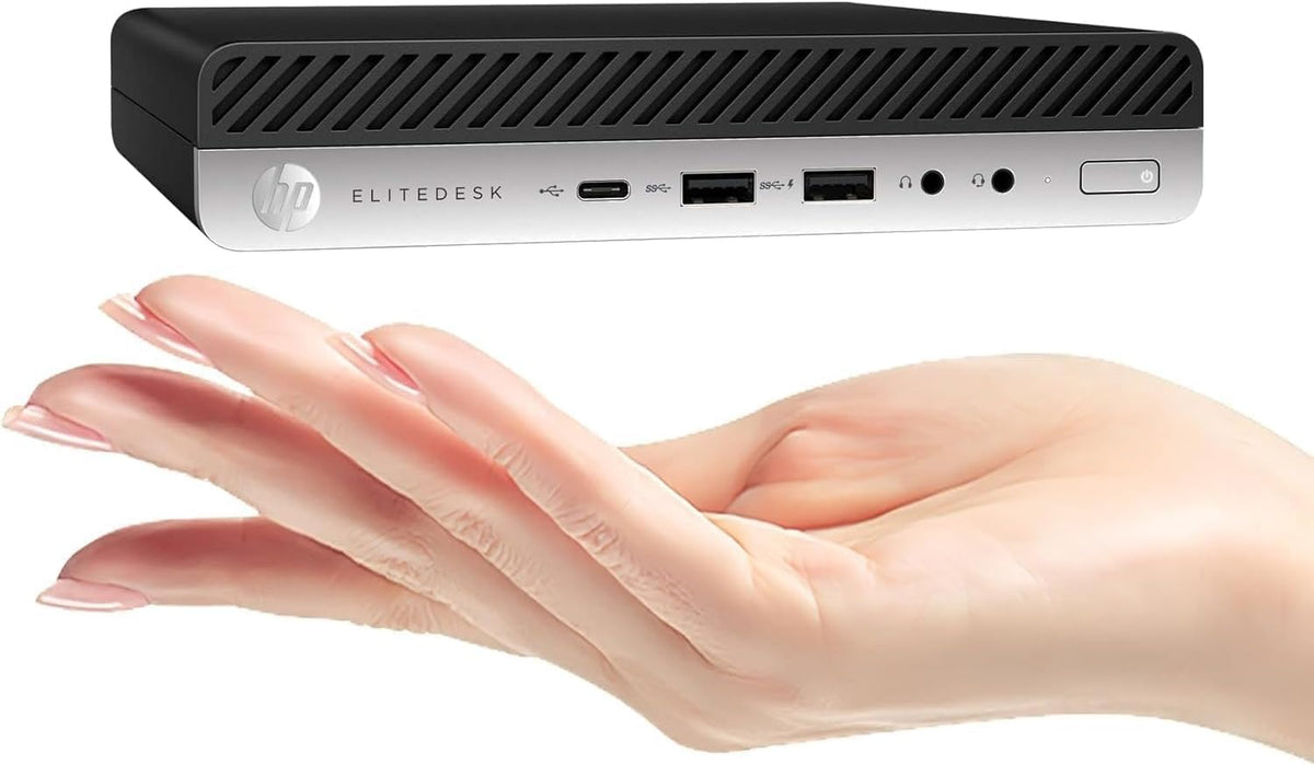 Mini PC Desktop Computer, Intel Core i5-9500T, 8GB DDR4 RAM, 256GB SSD, Keyboard & Mouse, WiFi, Windows 11 Pro O509202