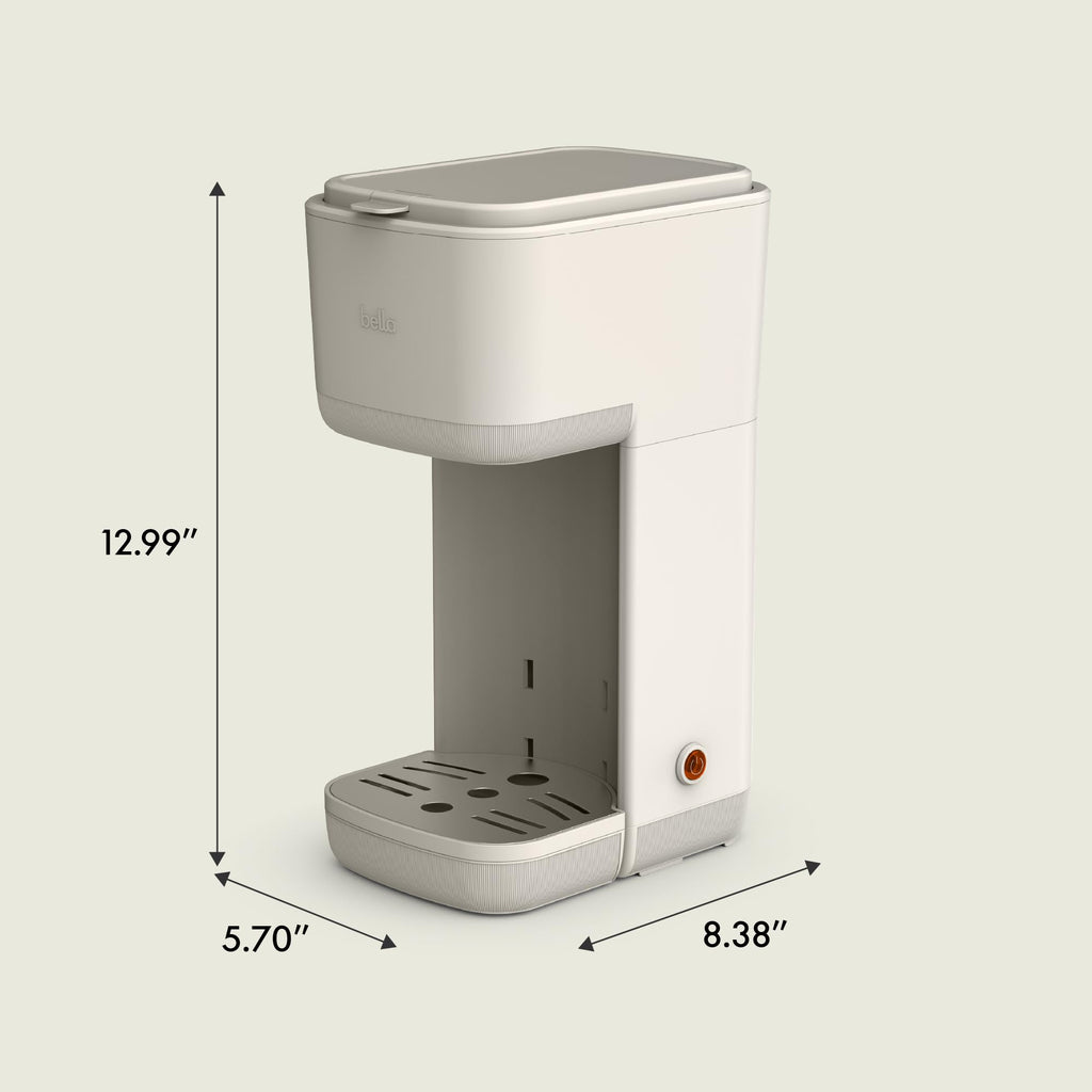 Single Serve Coffee Maker, K Cup & Coffee Ground Compatible N94109