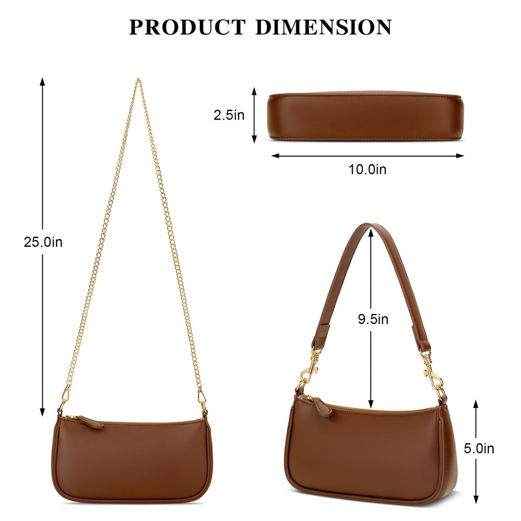 Small Black Purse with Zipper Closure S533331