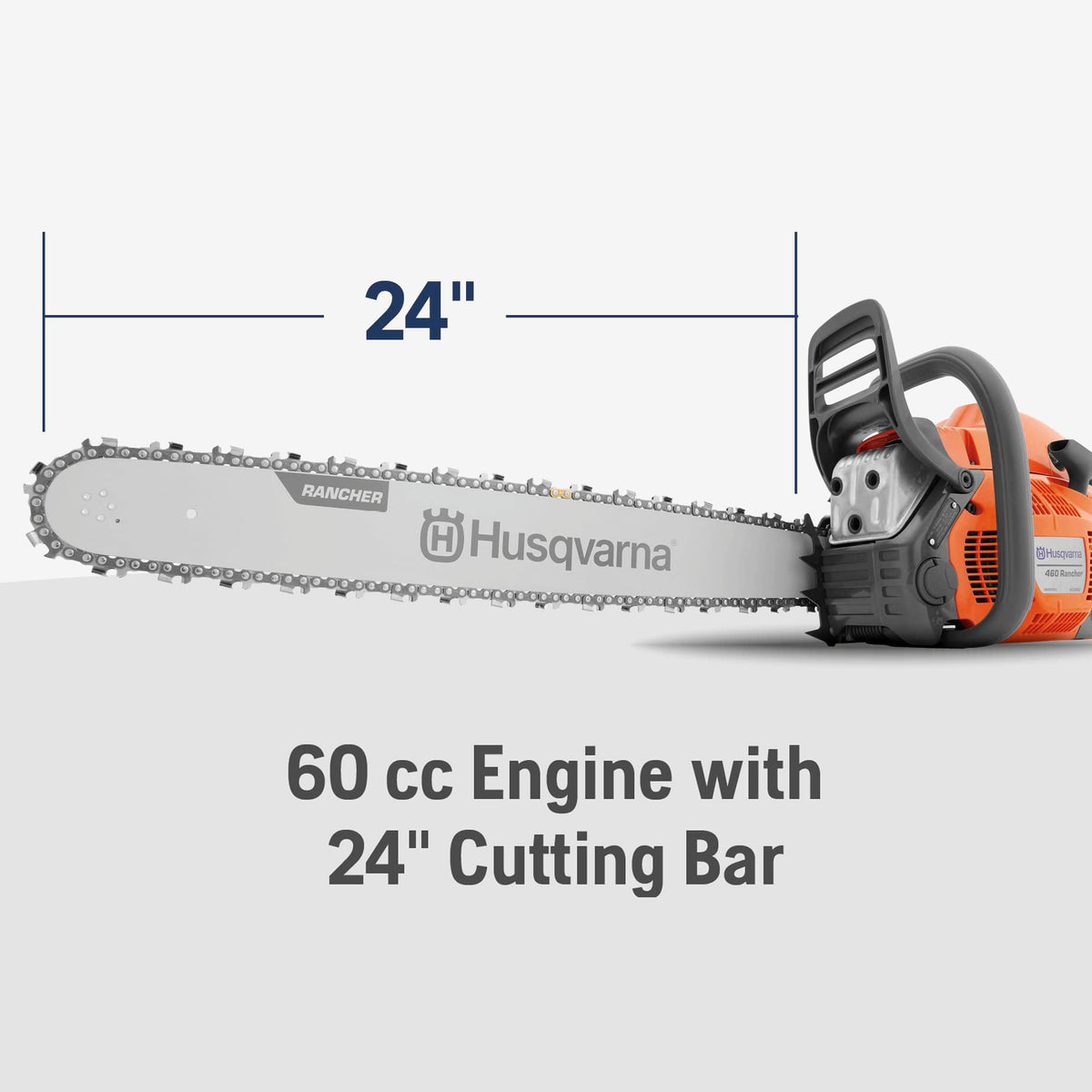 Gas Powered Chainsaw 24 Inch V9580