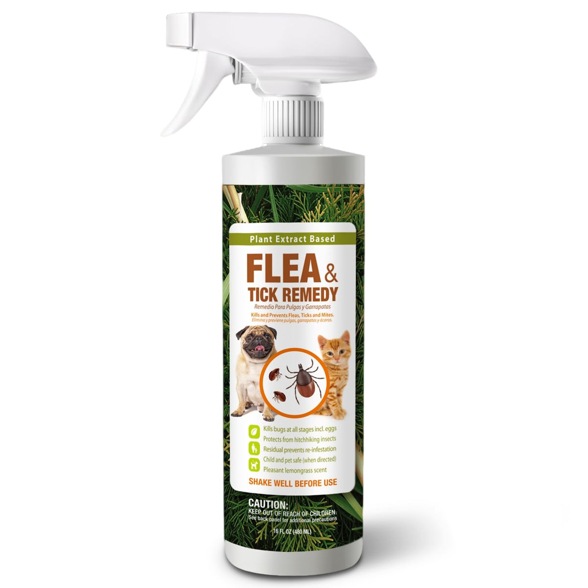 Flea & Tick Removal Spray 16oz K793528