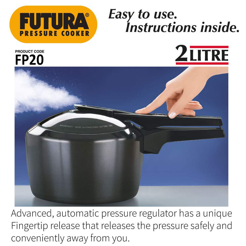 2 Litre Hard Anodised Pressure Cooker N285661