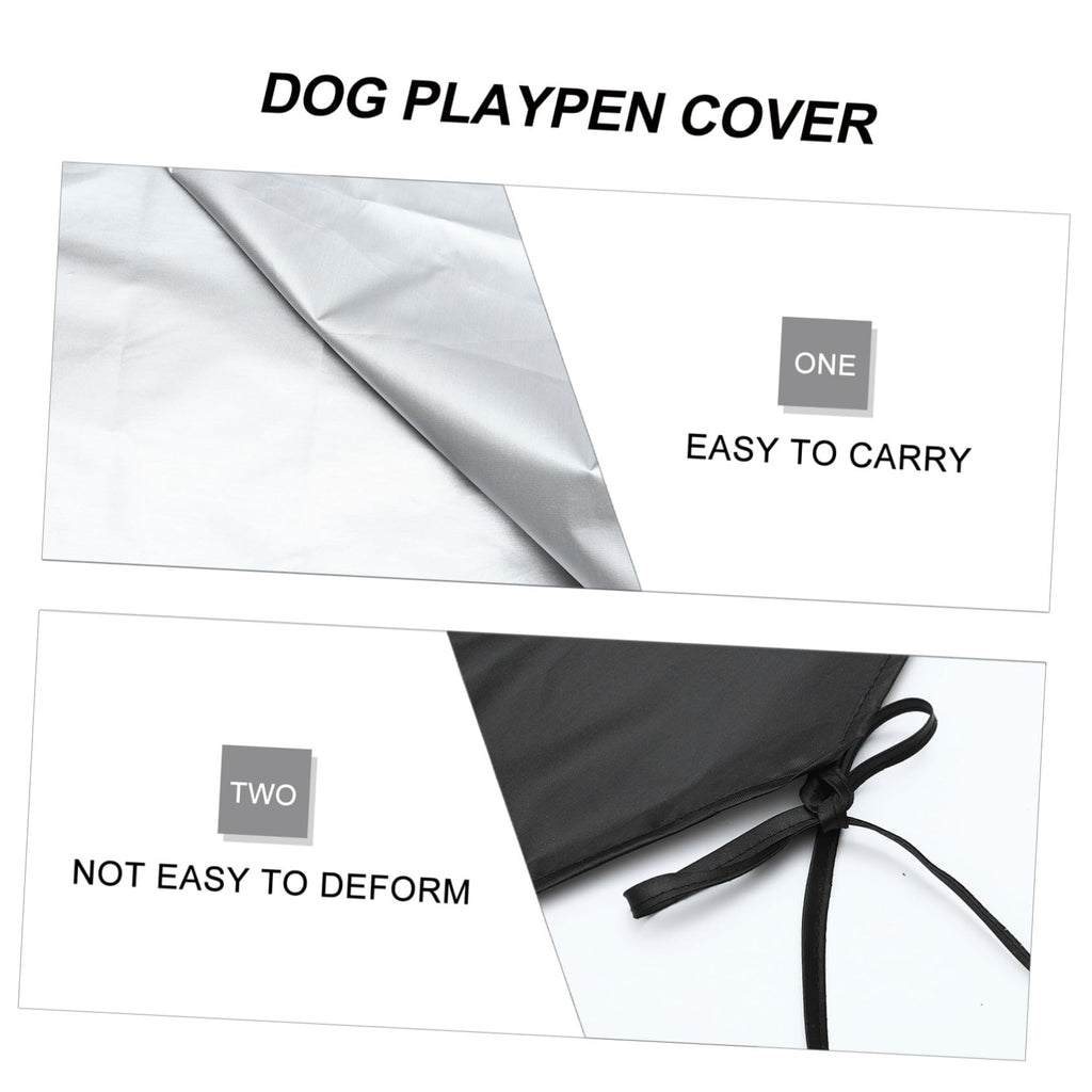 Waterproof Heavy Duty Oxford Dog Playpen Cover R1822