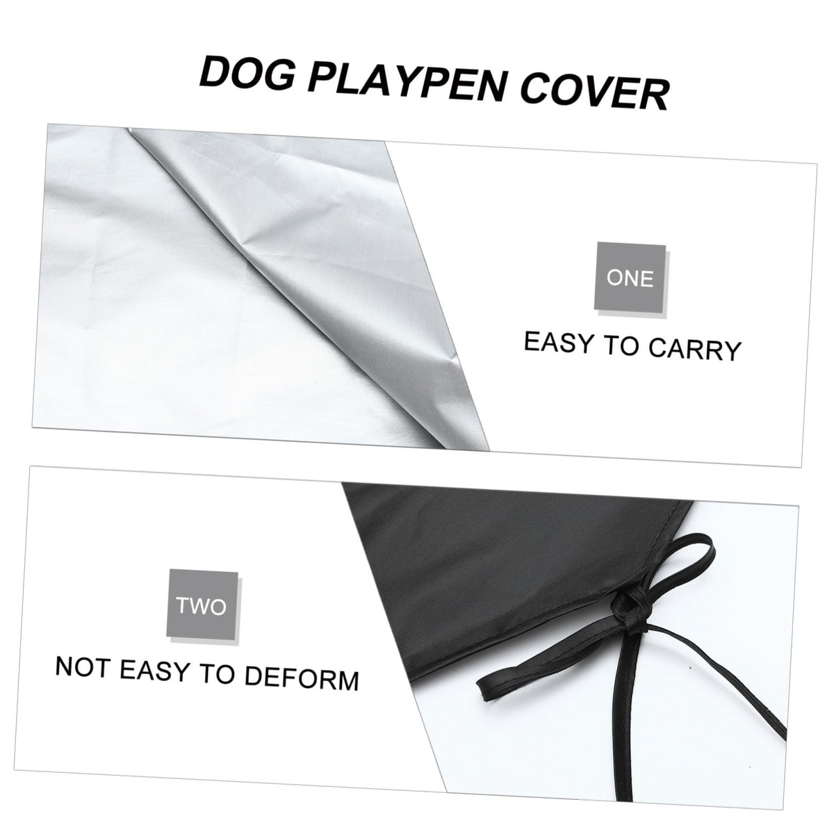 Waterproof Heavy Duty Oxford Dog Playpen Cover R1822
