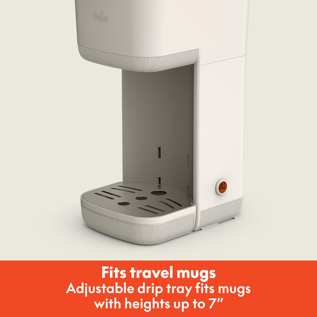 Single Serve Coffee Maker, K Cup & Coffee Ground Compatible N94109