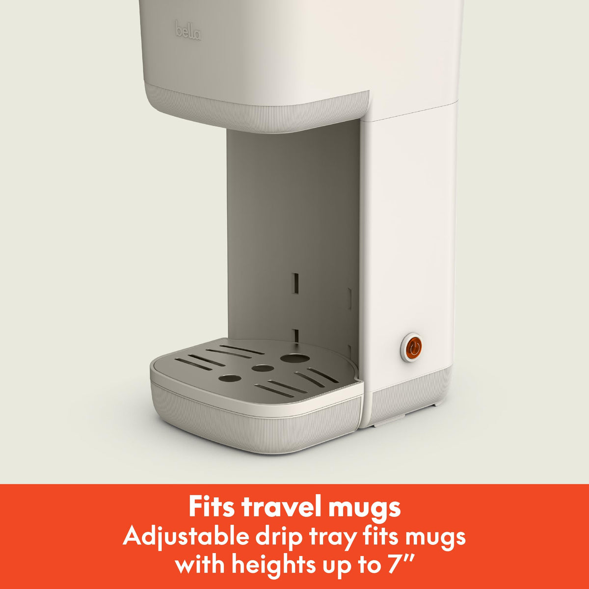 Single Serve Coffee Maker, K Cup & Coffee Ground Compatible N94109