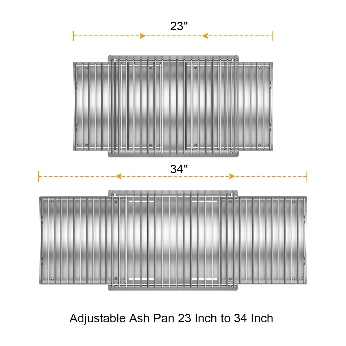 Adjustable Ash Pan B2586