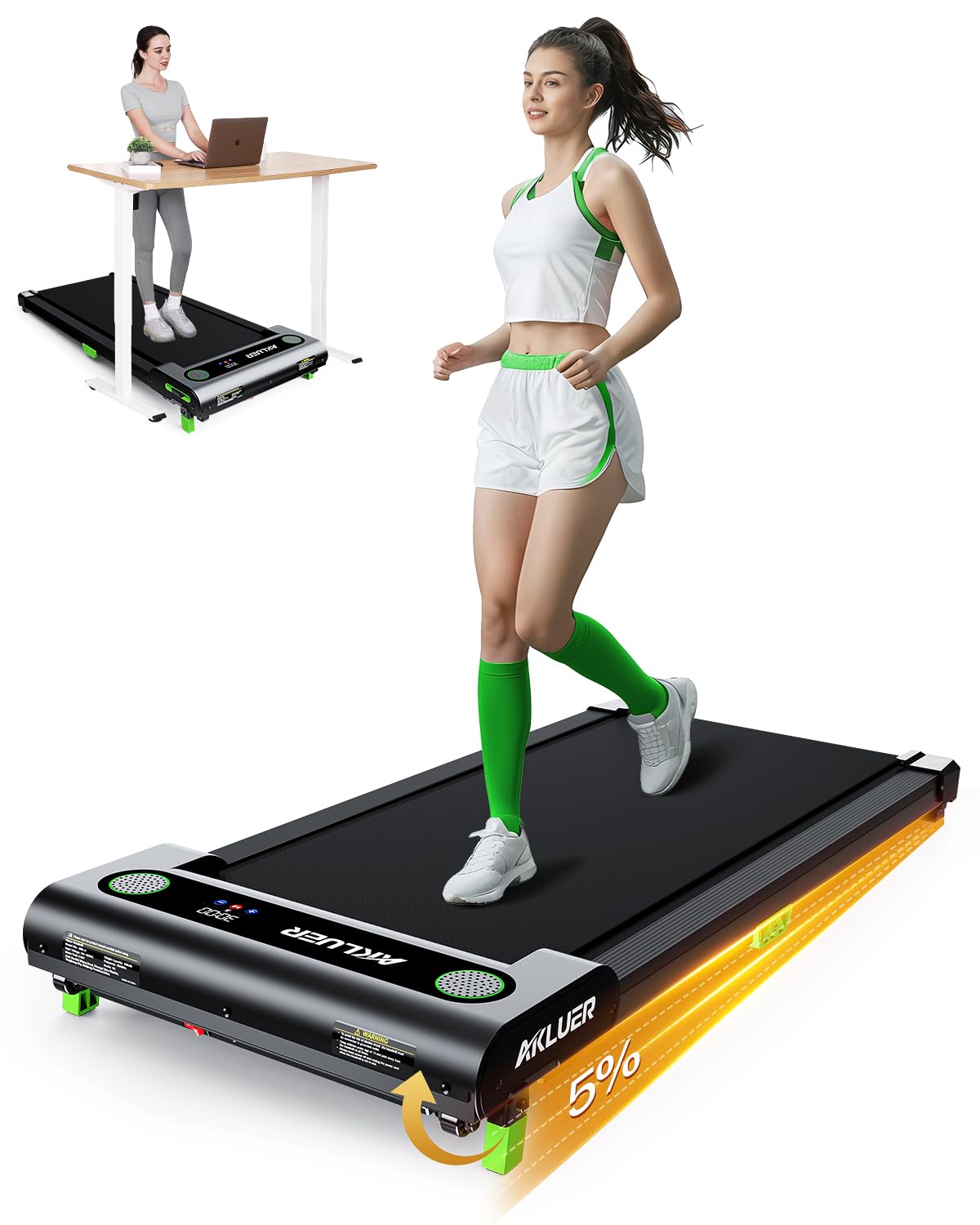 Incline Walking Pad with Remote Control F569