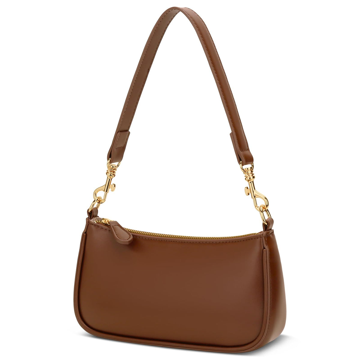Small Black Purse with Zipper Closure S533331