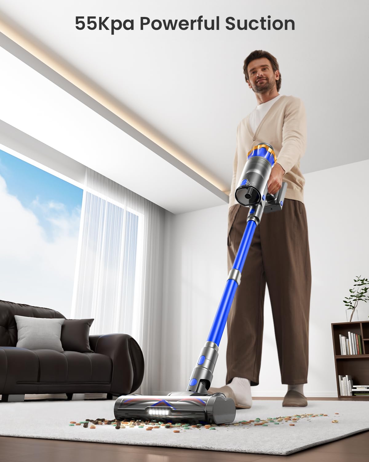 650W 55KPA Cordless Stick Vacuum Cleaner R172329