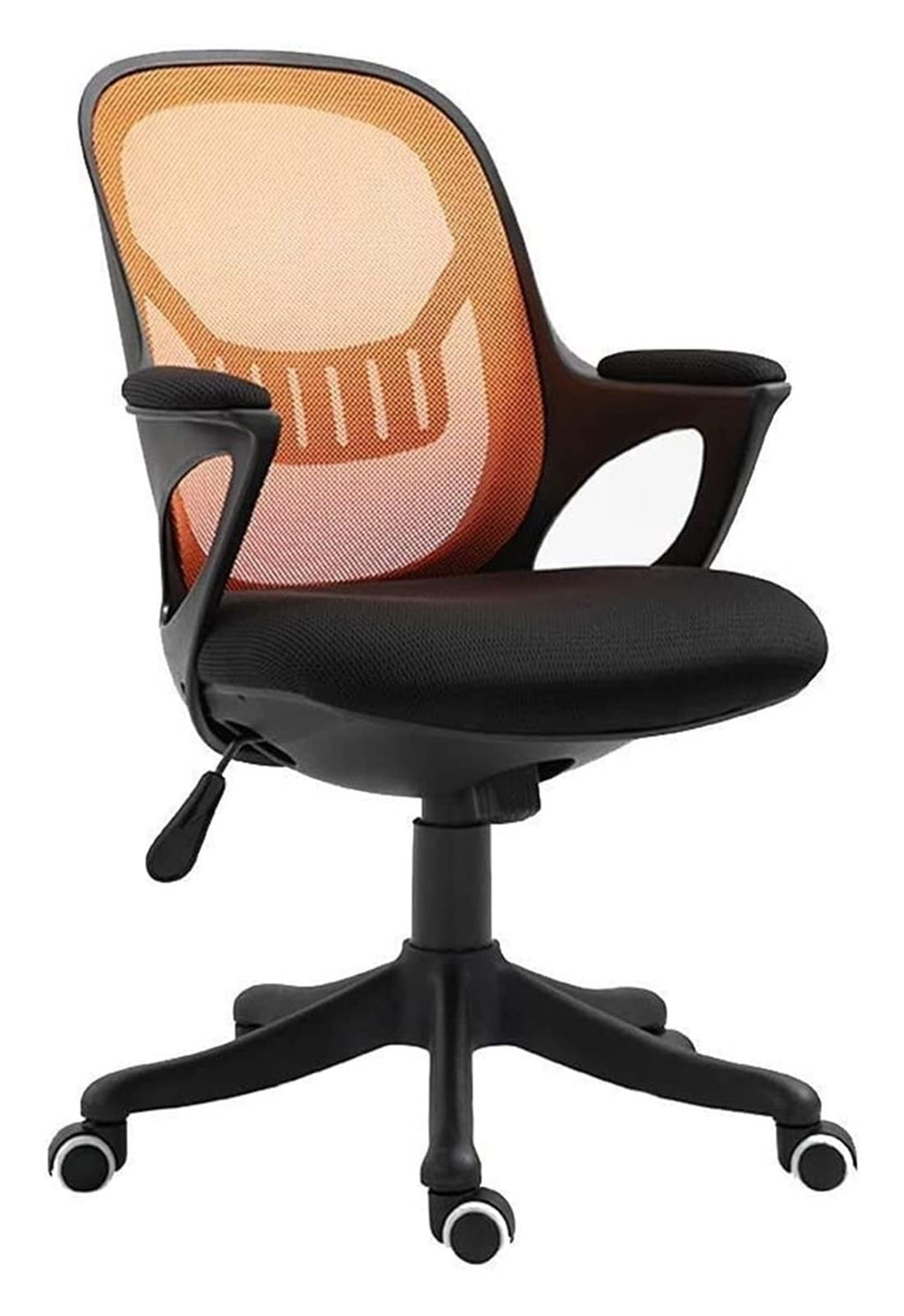 Orange Mesh Swivel Office Chair T732