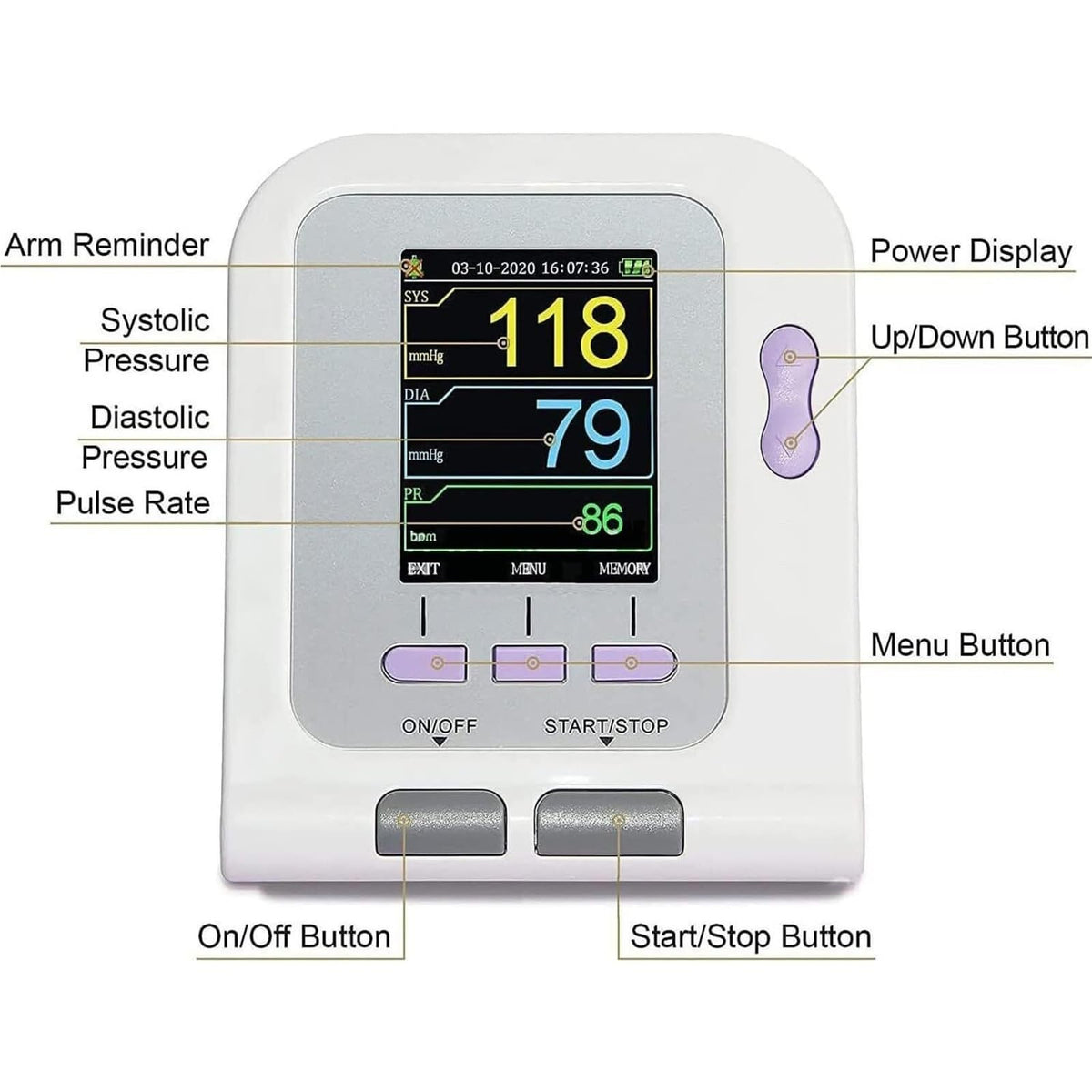 Pet Blood Pressure Monitor with 3 Cuffs I58060