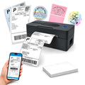 Bluetooth Thermal Shipping Label Printer, 4x6, Matte Black M257717