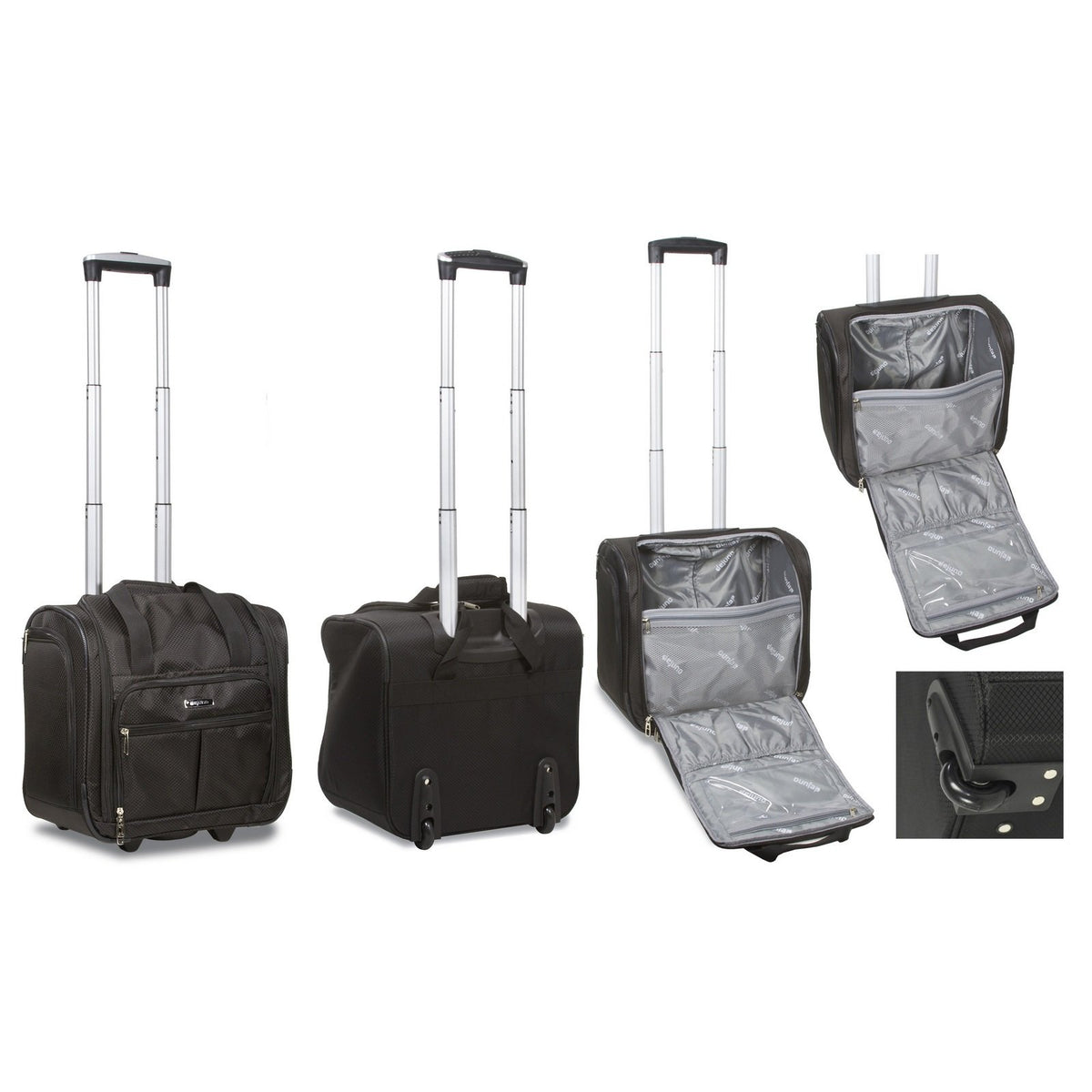 Lightweight Underseat 15-Inch Carry-On Rolling Luggage W221176