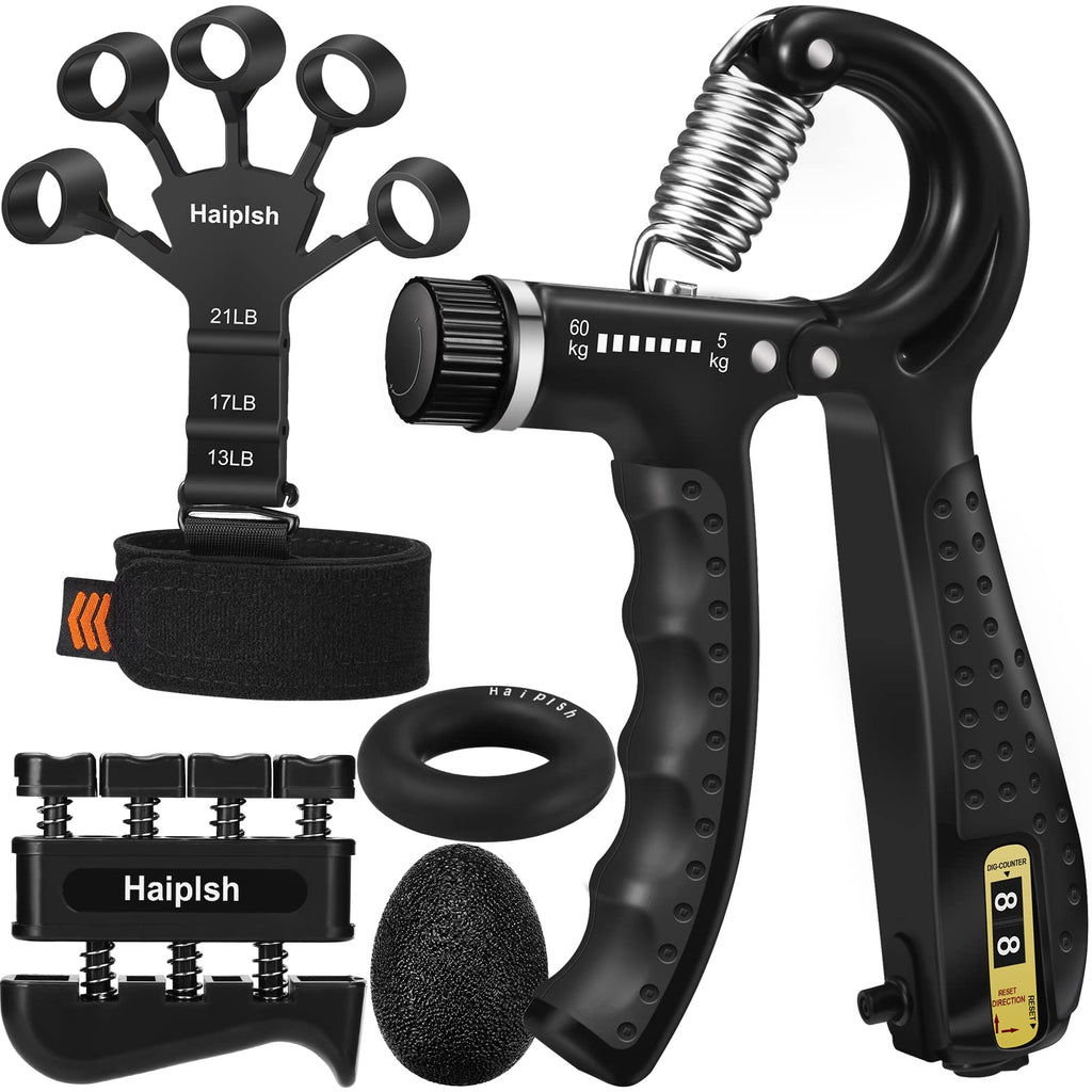 5 Pack Silicone Hand Grip Strengthener Kit K5542