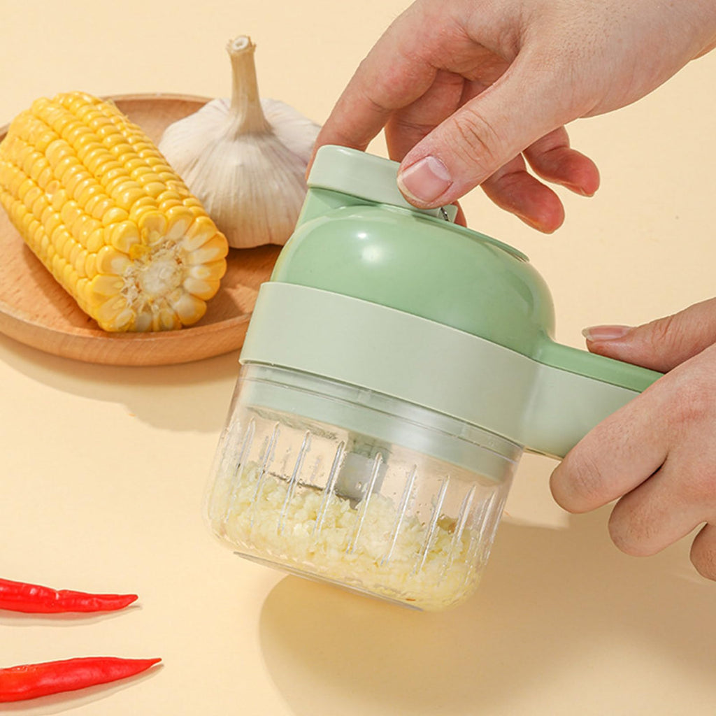 4 In 1 Cordless Electric Vegetable Cutter V347