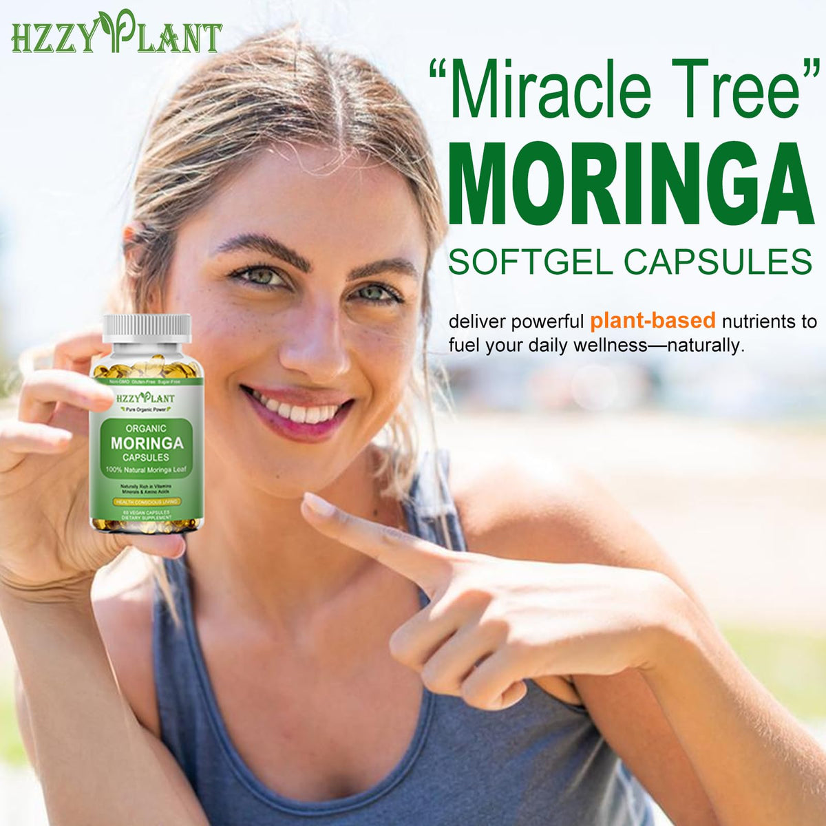 Moringa Softgel Capsules N734098