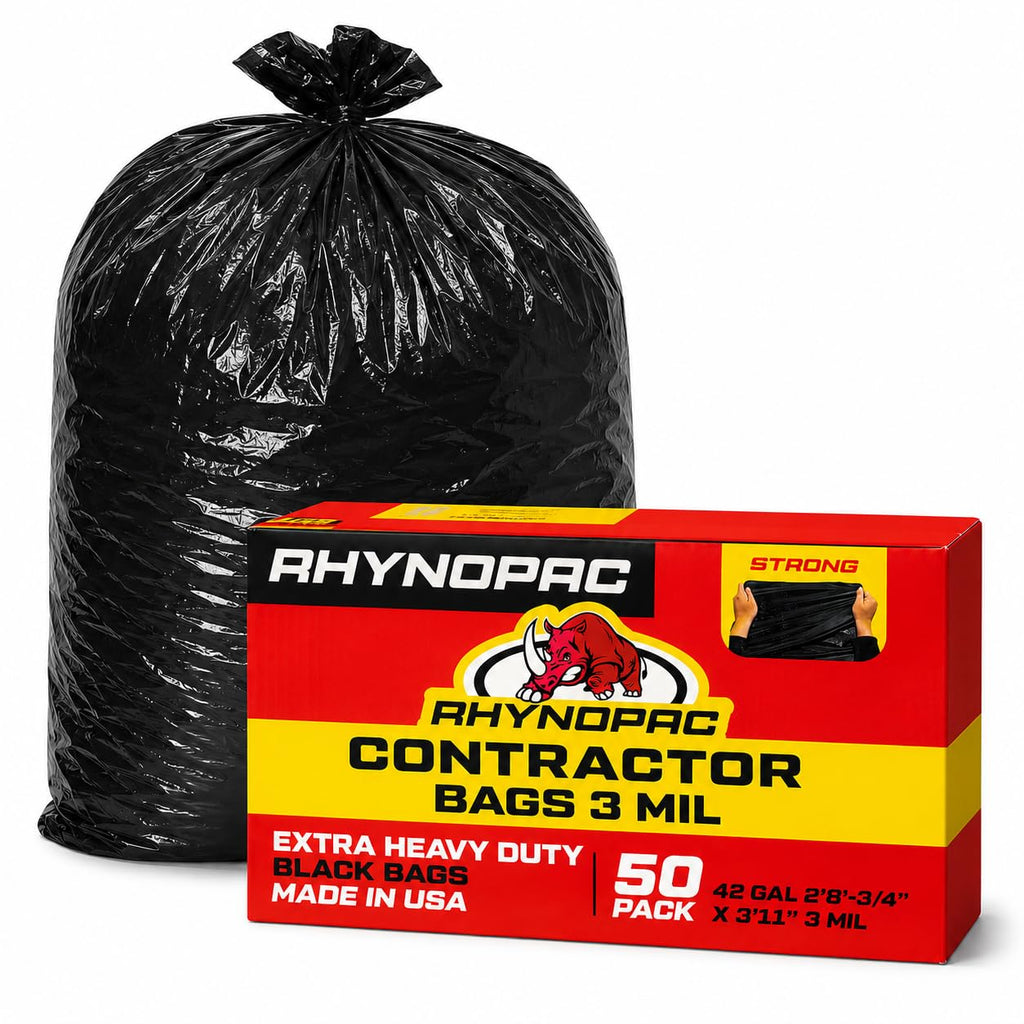 42 Gallon 3 Mil Contractor Trash Bag C6825