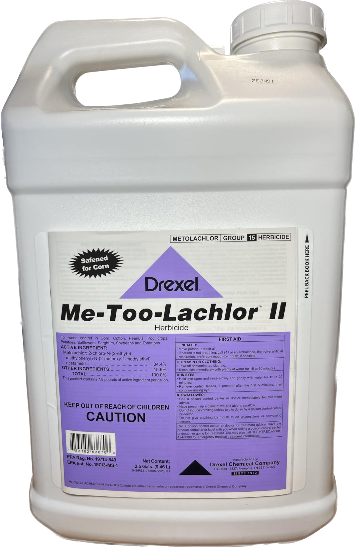 2.5 Gallons Herbicide V721604