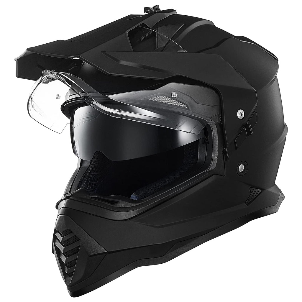 Dual Sport Adventure Motorcycle Helmet with Pinlock Visor R2841