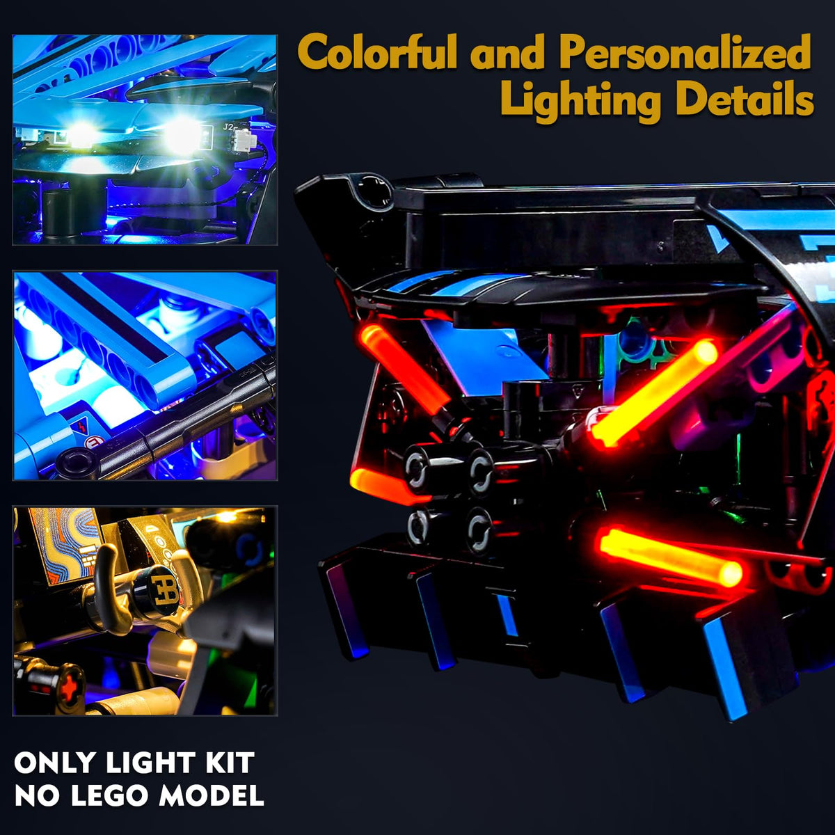 LED Light Kit for Building Set K875