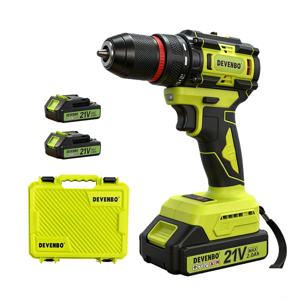 21V Brushless Cordless Drill Set Y924027