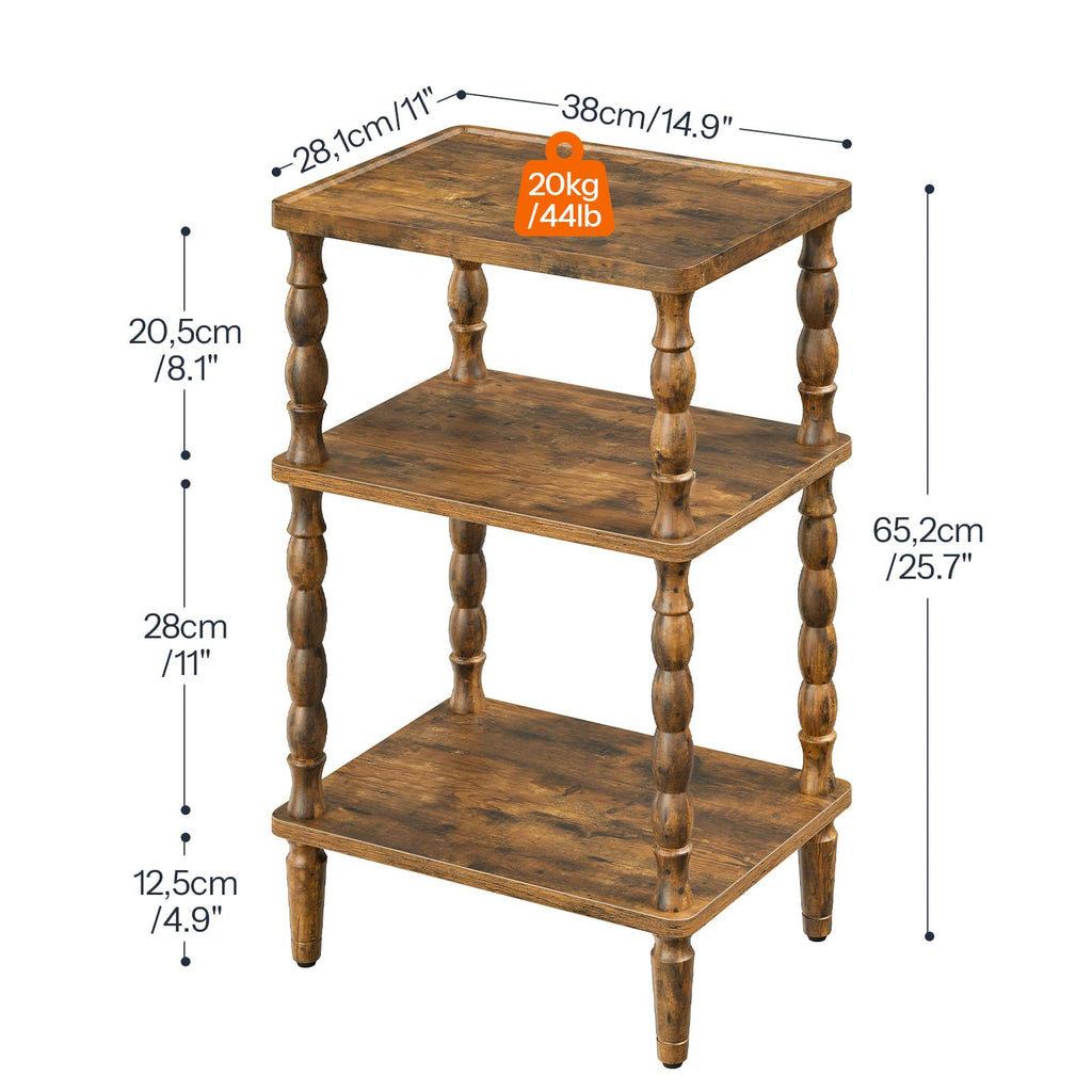 Small 3-Tier End Table T740565
