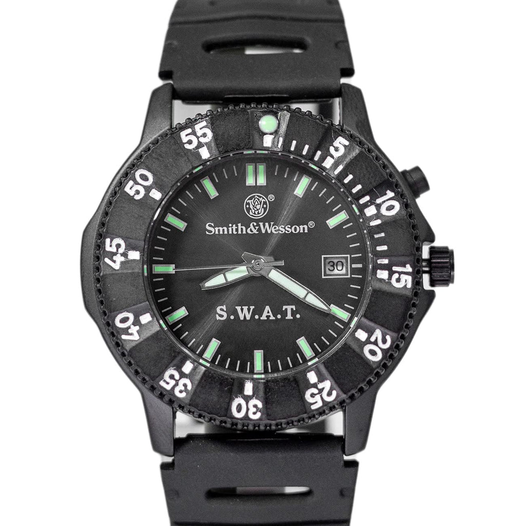 Men's Tactical Watch, 3ATM, Stainless Steel, 40mm P764287