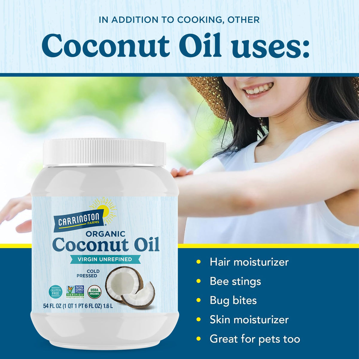 Organic Refined Coconut Oil 54 fl oz Q386152
