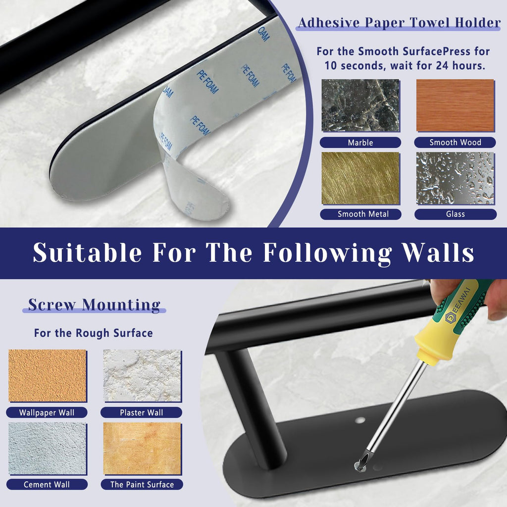 Self Adhesive Paper Towel Holder Q9136