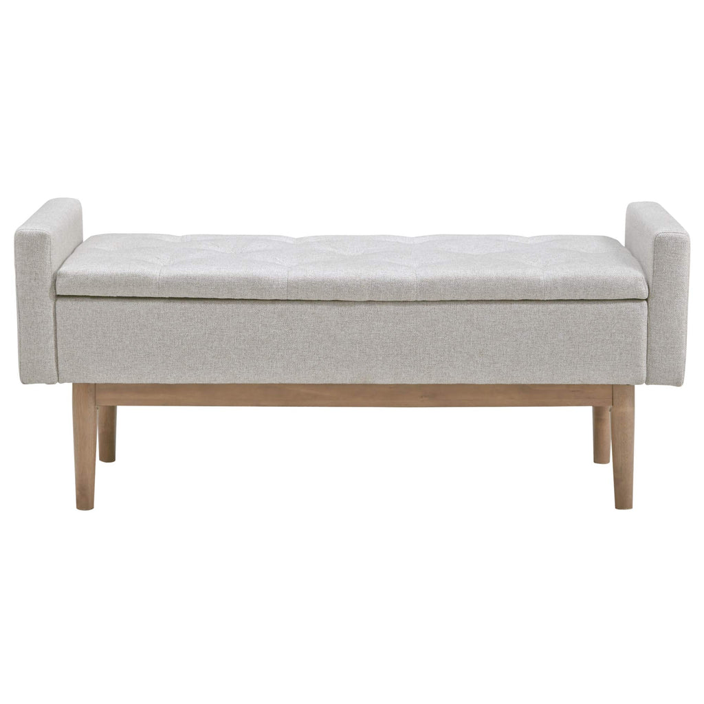 Upholstered Storage Bench Q554