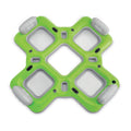 Inflatable 4 Seat PVC Pool Raft Green Q544776