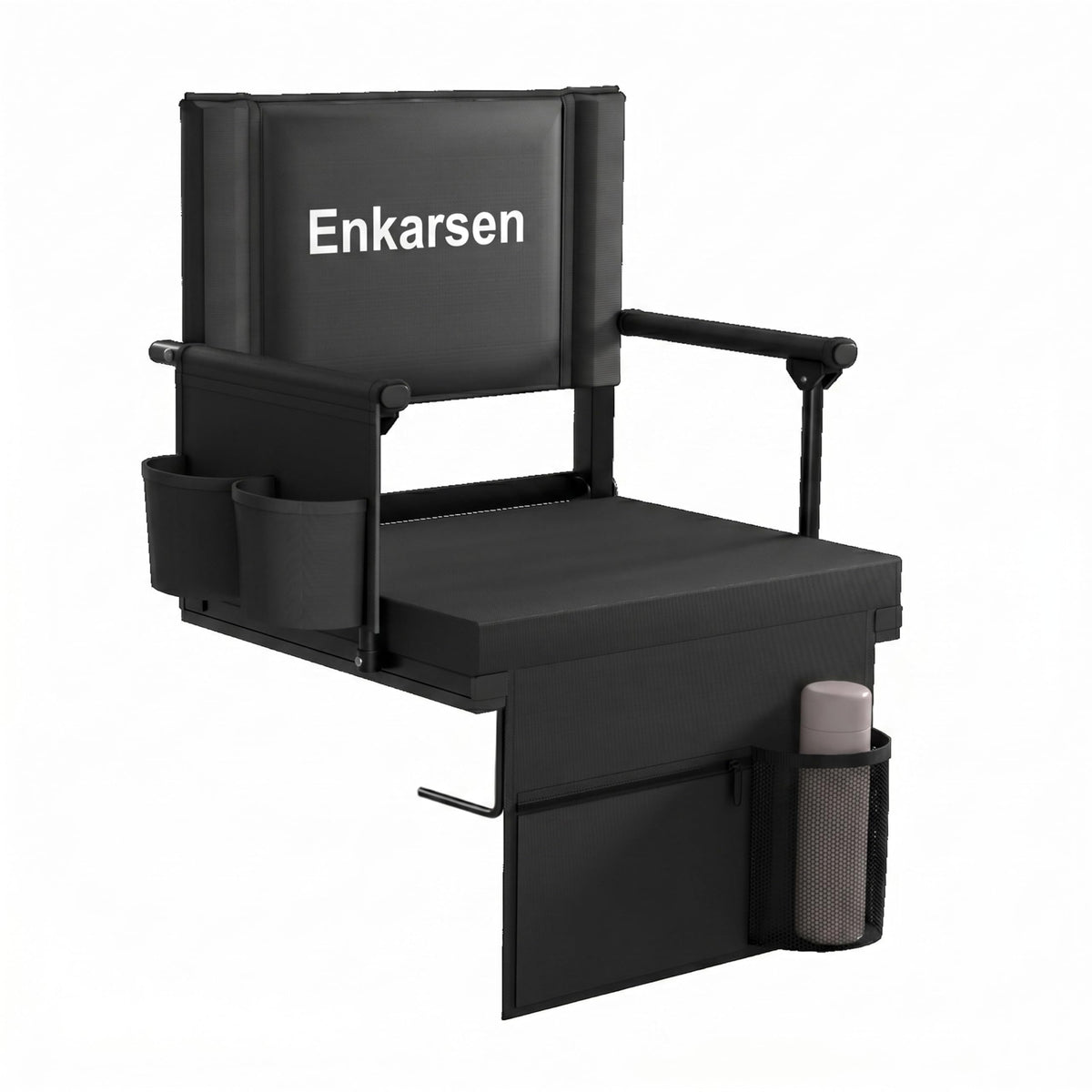 Portable Stadium Seat with Armrests & Cup Holder O469381