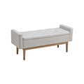 Upholstered Storage Bench Q554