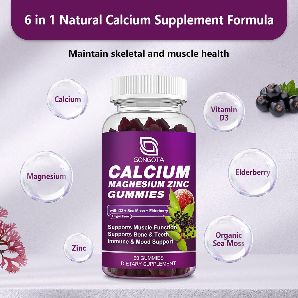 Calcium Magnesium Zinc with Vitamin D3 60 Count M81389