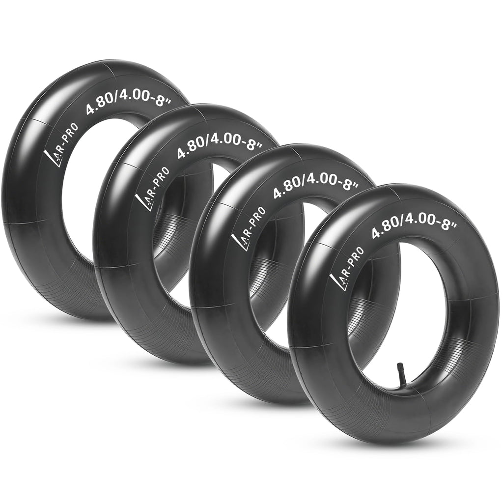 4.80/4.00-8" Inner Tube with TR-13 Straight Valve Stem (4-Pack) Q7364