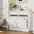 Double Tilt Out Laundry Hamper Cabinet Z6547
