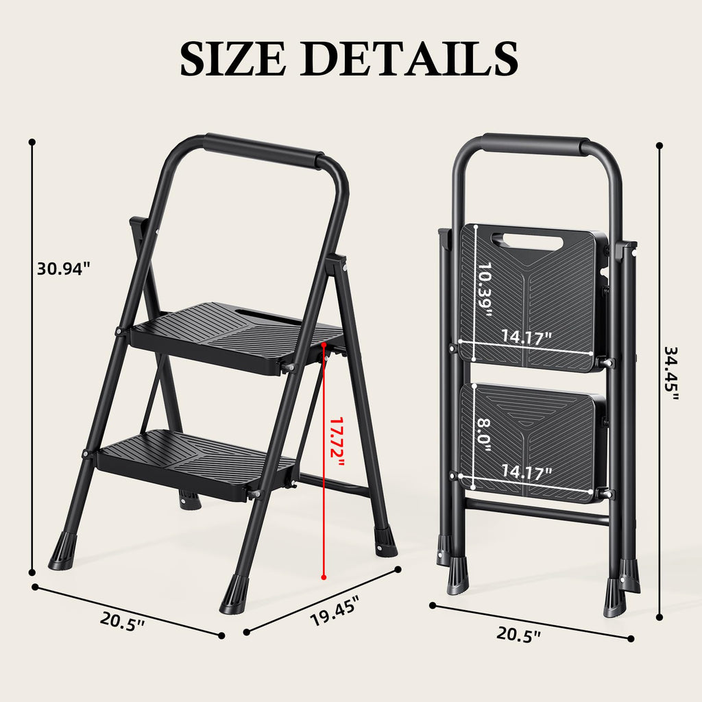 2 Step Folding Ladder T5176