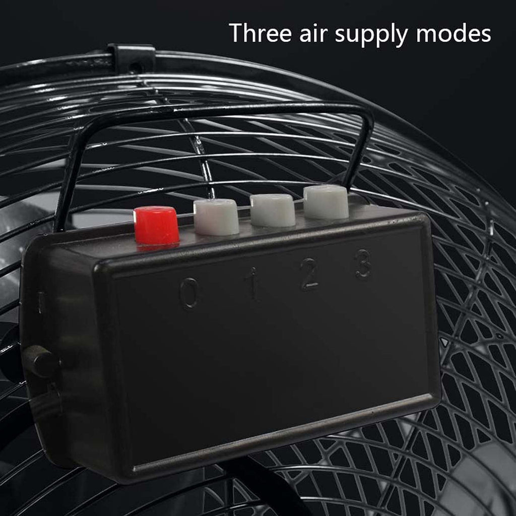 18 Inch 3 Speed Adjustable Tilt Metal Floor Fan E246